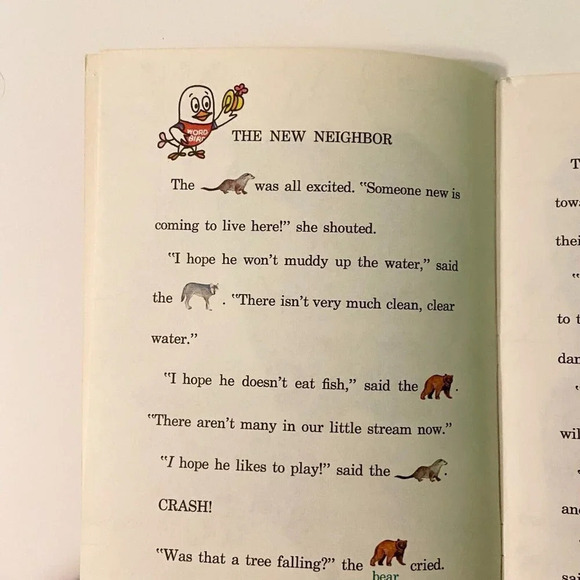 Vintage 1977 Wild Animals Golden Word Bird Book Paperback Golden Press - Picture 11 of 16